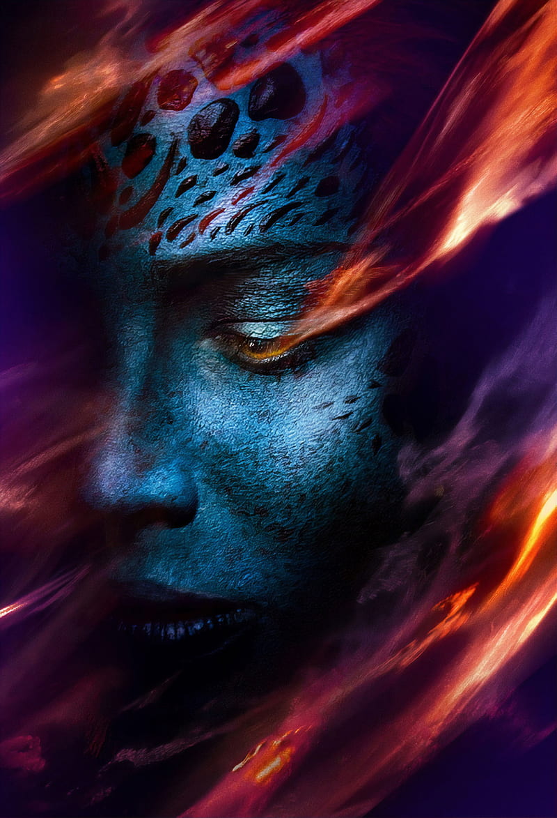 Jennifer Lawrence as Mystique X-Men Dark Phoenix, HD phone wallpaper
