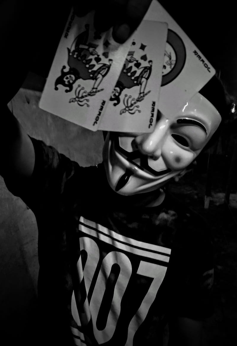 Joker, anonymous, hacker, HD phone wallpaper