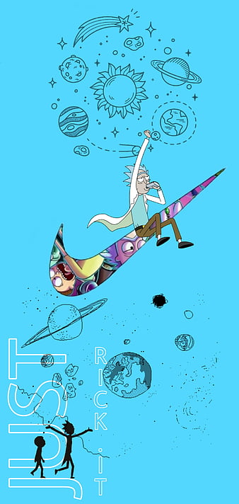 Rick and Morty Portal Gun Wallpaper iPhone Phone 4K #9250e