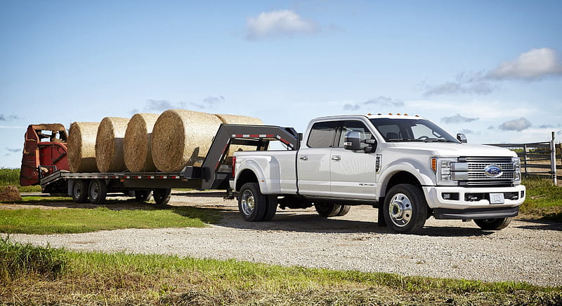 2017 Ford F-450 Super Duty Platinum Crew Cab - Front , car, HD wallpaper