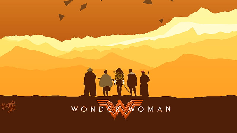 DC Wonder Woman Superhero, HD wallpaper