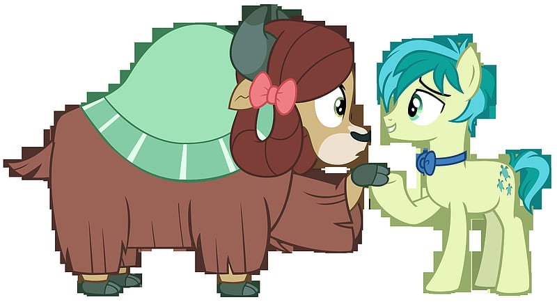 My Little Pony, My Little Pony: Friendship is Magic, Yona (My Little Pony) , Sandbar (My Little Pony), HD wallpaper