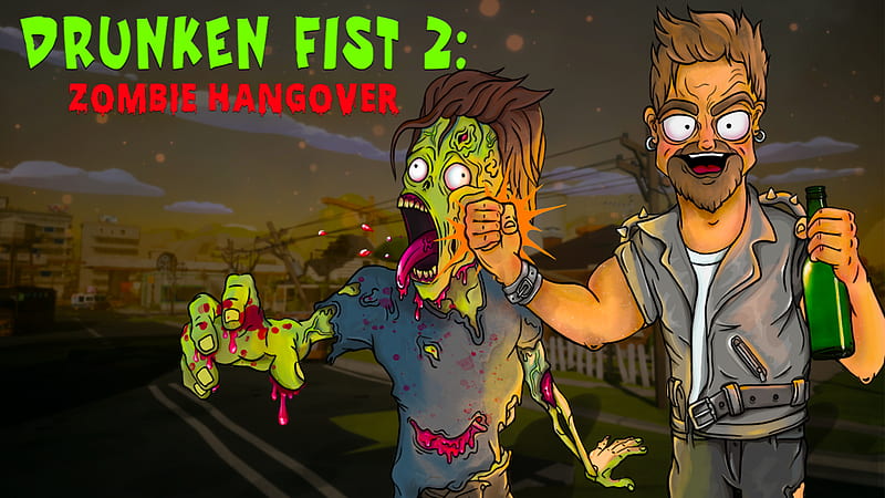 Video Game, Drunken Fist 2: Zombie Hangover, HD wallpaper