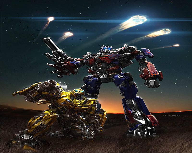 Transformers: The Movies, optimus prime, autobot, transformer, bumblebee, HD wallpaper