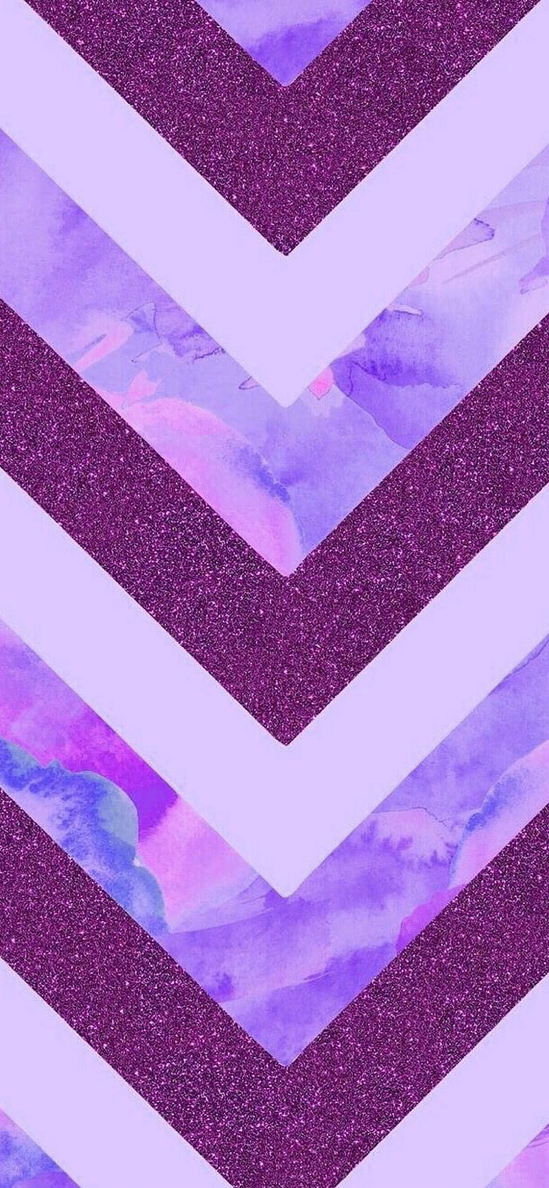 Chevron, girly, glitter, pattern, purple, HD phone wallpaper | Peakpx