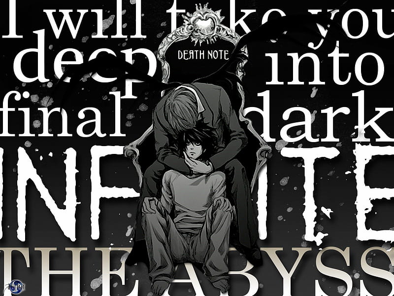 Death Note L Amoled Wallpapers - Dark Anime Wallpapers iPhone