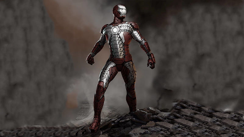 Iron Man Artwork , iron-man, artwork, artist, artstation, HD wallpaper