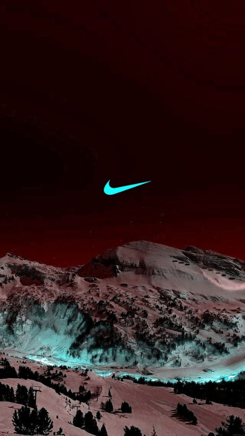 Nike Mountain, atmosphere, sky, HD phone wallpaper