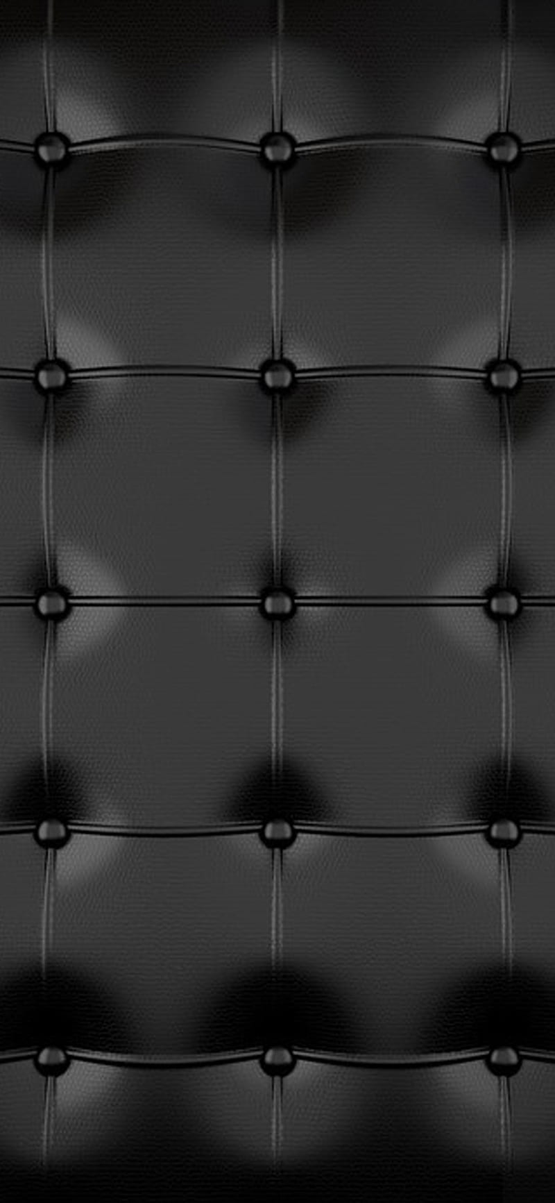 Leather, black, buttons, dark, gradient, shine, HD phone wallpaper