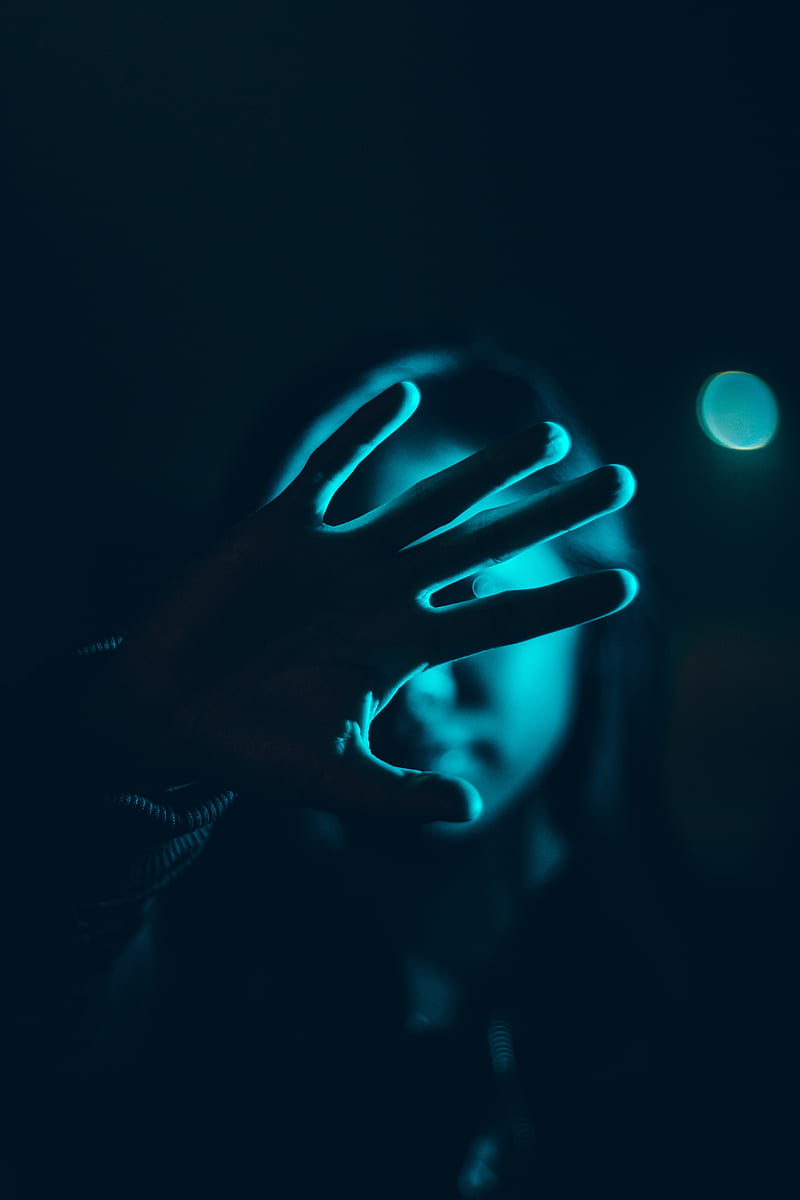 hand, light, dark, darkness, HD phone wallpaper