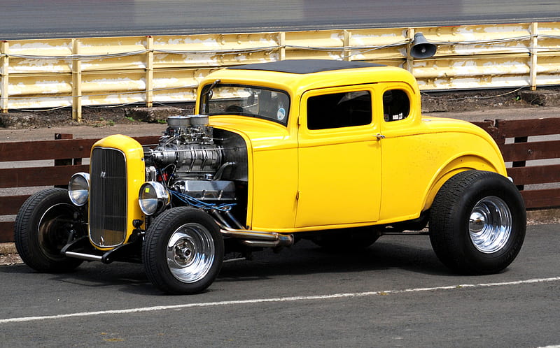 1932 Ford Coupe Hot Rod, hot, rod, coupe, ford, HD wallpaper