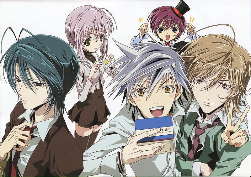 Anime, Chika Akatsuki, Shito Tachibana, Zombie Loan, Michiru Kita, Reiichirou Shiba, Yuuta (Zombie Loan), HD wallpaper