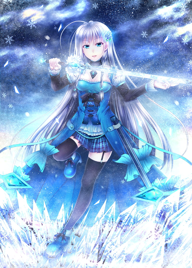 Original Character with Ice Powers by TheANimeFanE on DeviantArt