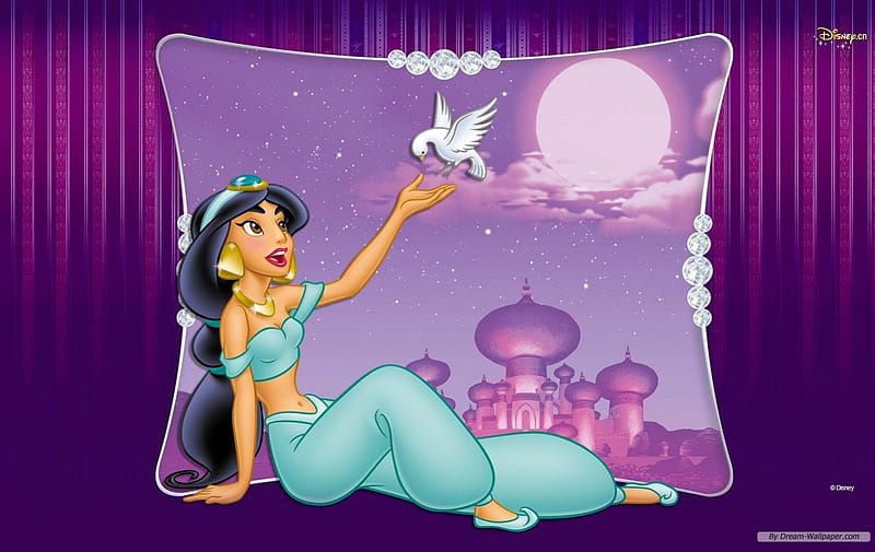 Princess Jasmine Princess, Disney, Jasmine, HD wallpaper | Peakpx