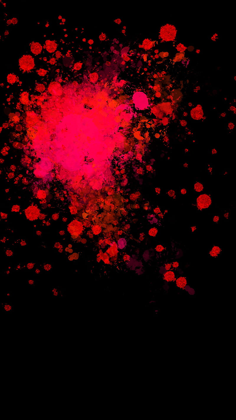 red bloood black, blood, dots, pattern, red, simple, splash, stain, texture, HD phone wallpaper