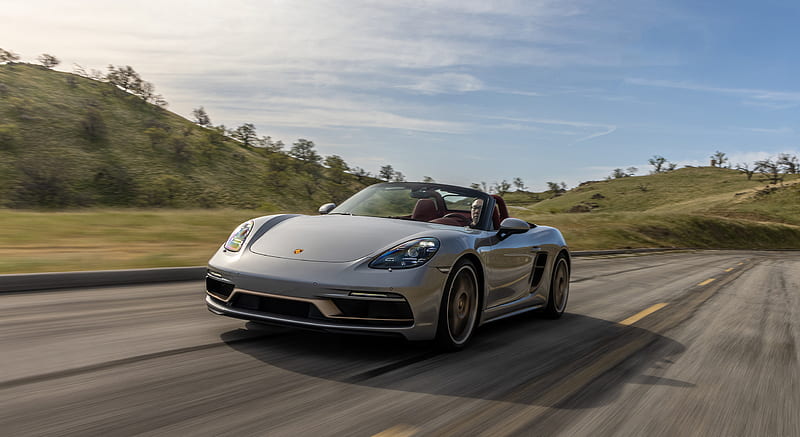 21 Porsche 718 Boxster Gts 4 0 25 Years Color Gt Silver Front Car Hd Wallpaper Peakpx