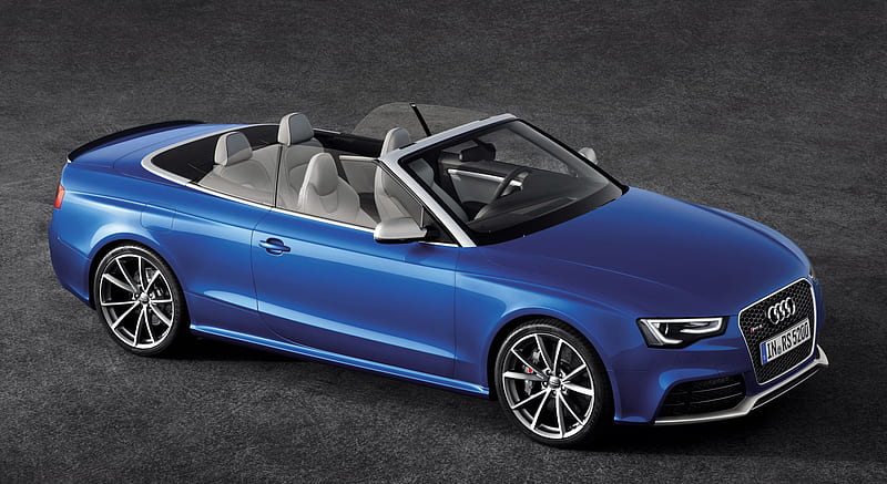 2014 Audi RS5 Cabriolet Open Top / Windows Rolled Up , car, HD wallpaper