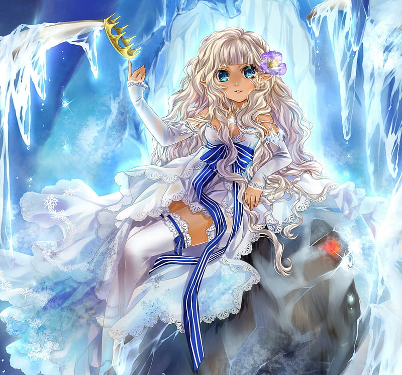 Ice Princess ❄( 2nd 3rd are my ) - AI Photo Generator - starryai