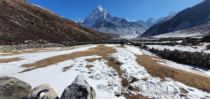 Everest High Pass Trek, nepal, travel, trekking, everest, HD wallpaper