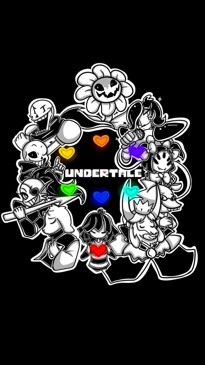 Undertale, determined, sans, HD phone wallpaper