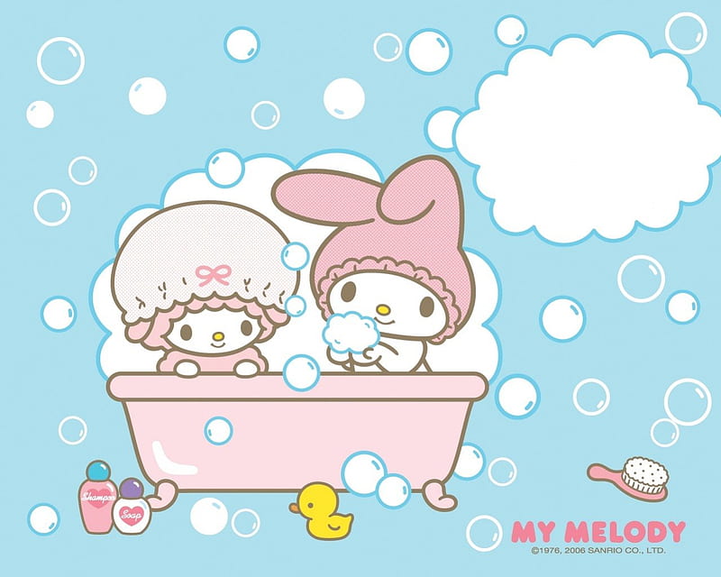 Melody illustration, My Melody Hello Kitty Desktop Sanrio, my