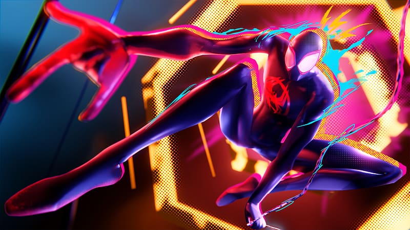 Spiderman Into Spiderverse In Fortnite, fortnite, games, 2023-games ...