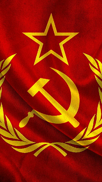 Flag Of The Soviet Union Mobile Desktop Free Hd Wallpaper