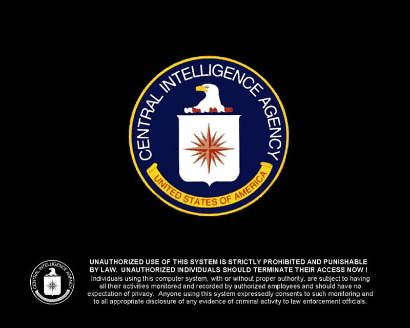 CIA, computer, joke, HD wallpaper