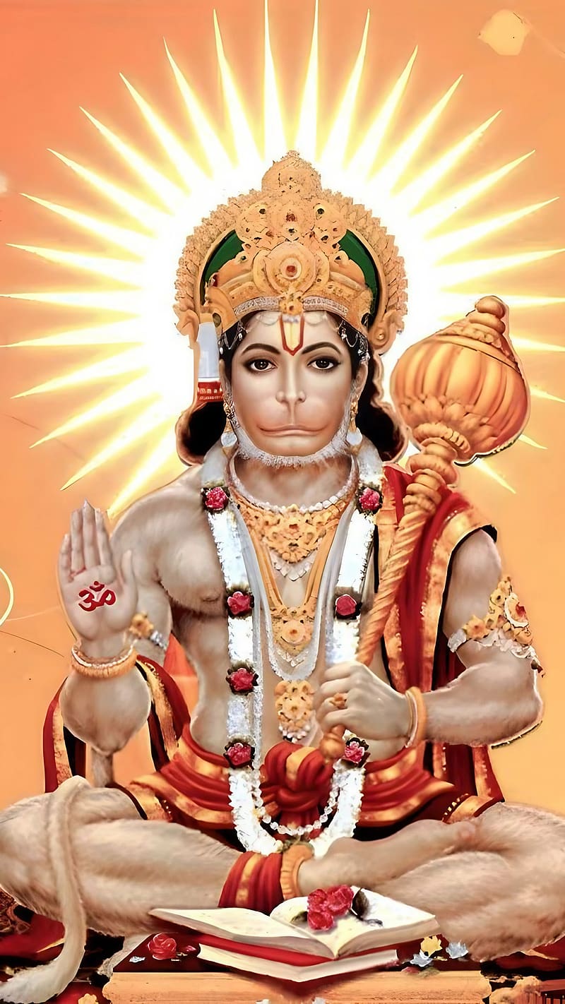Jai Hanuman, god hanuman, god, lord, bhakti, devtional, HD phone wallpaper