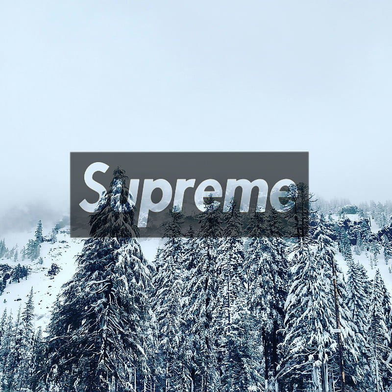 Supreme Snow Hd Phone Wallpaper Peakpx