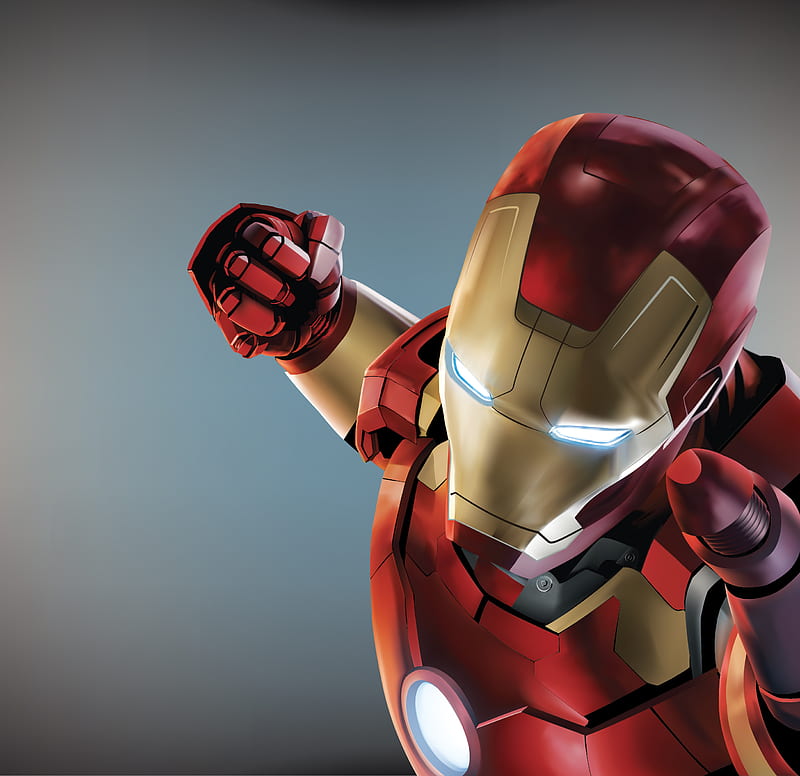 Iron Man Artwork, iron-man, artwork, artist, digital-art, superheroes, behance, HD wallpaper
