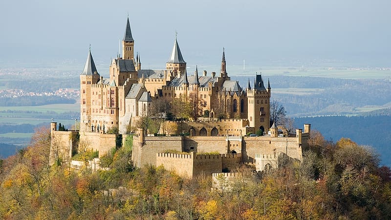 Castles, , Hohenzollern Castle, HD wallpaper