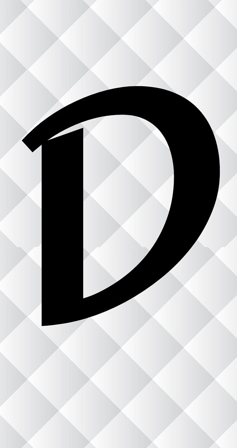 Letter D, logo, HD phone wallpaper