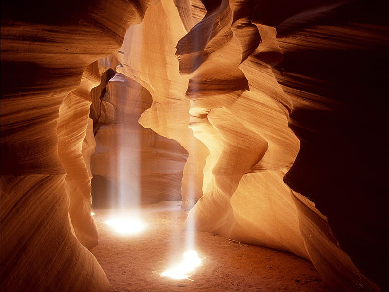 Shafts of Light Arizona, arizona, lights, HD wallpaper