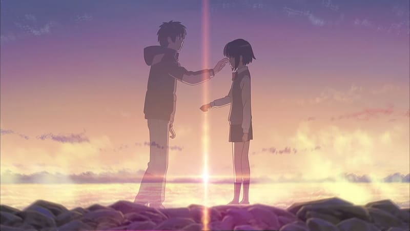 Anime, Your Name, Kimi No Na Wa, Mitsuha Miyamizu, Taki Tachibana, HD wallpaper