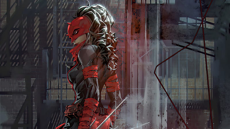 Daredevil Cover Art , daredevil, superheroes, artist, artwork, digital-art, artstation, HD wallpaper
