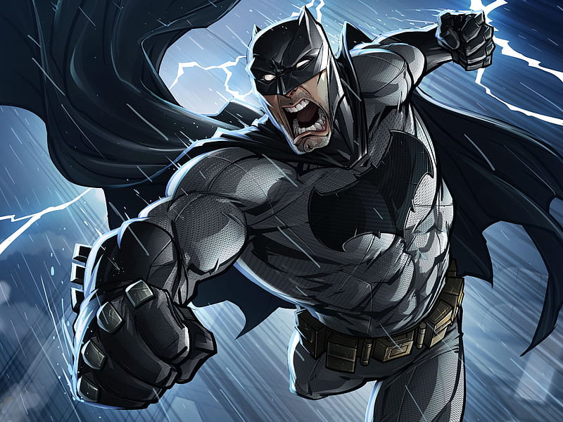 Batman Comics Art, batman, superheroes, artist, artwork, digital-art, HD wallpaper