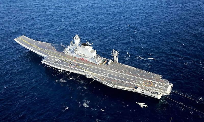 INS Vikramaditya (R33), Aircraft carrier, India, INS Vikramaditya, Warship, HD wallpaper