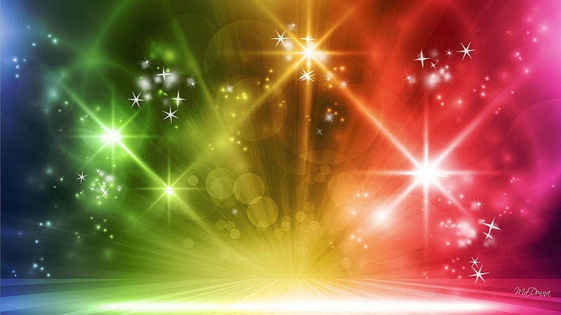 Rainbow Bright, red, colorful, glow, twinkle, lustre, flash, winkle, lights, sparkle, glint, gold, green, shimmer, color, light, glisten, radiate, flare, scintillate sparkle, glitter, spangle, glister, glimmer, luster, wink, gleam, HD wallpaper