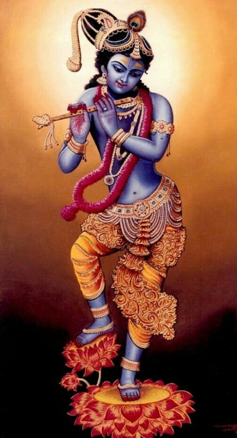 Sri Krishna, hindu god, HD phone wallpaper
