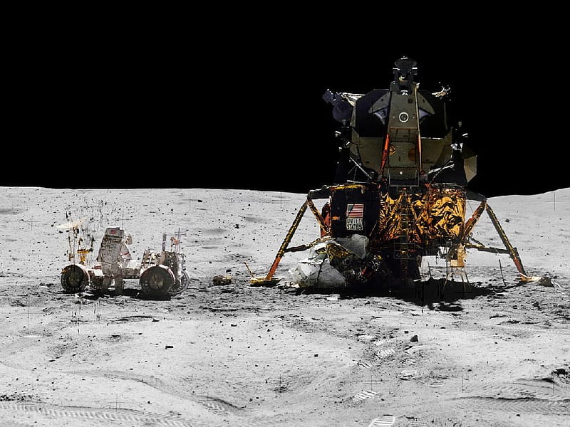 Apollo 16, Astronauts, Apollo Space Program, Moon Missions, HD wallpaper