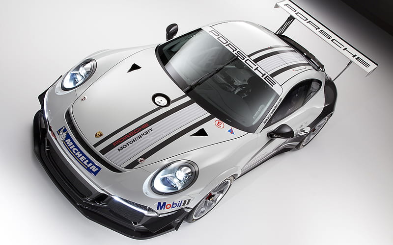 2013 Porsche 911 GT3 Cup, Coupe, Flat 6, GT Racing, Race Car, HD wallpaper