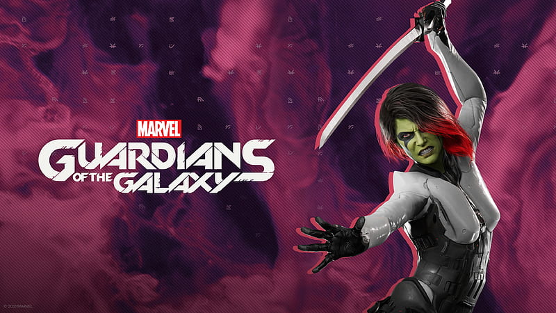 Gamora Gaming Marvel's Guardians Of The Galaxy, HD wallpaper