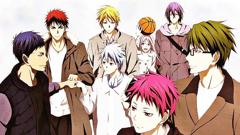 Aomine, Kagami, Kise - knb  Kuroko no basket characters, Kuroko