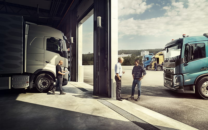 Volvo FM, truck, FM 460 Euro 6, delivery, trucking, trucks, cargo delivery, modern trucks, Volvo, HD wallpaper