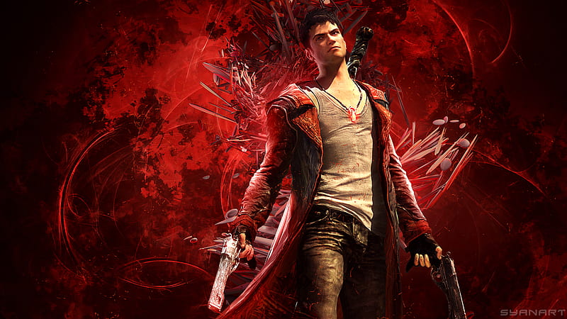 Wallpaper art, dante, dmc, devil may cry 5 for mobile and desktop