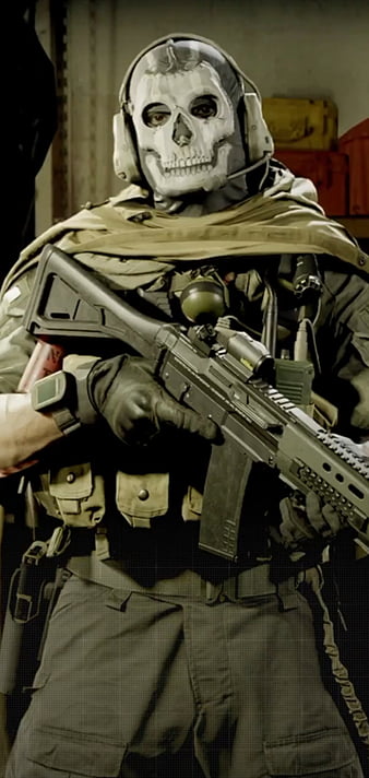 Call of Duty: Modern Warfare 2 - Simon 'Ghost' Riley 4K baixar papel de  parede