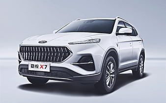 JAC Jiayue X7 studio, 2020 cars, SUVs, 2020 JAC Jiayue X7, chinese cars, JAC, HD wallpaper