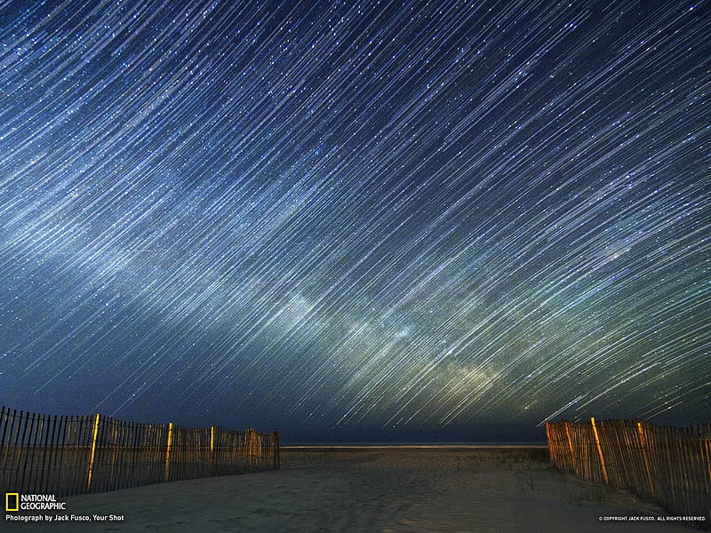 Star Trails New Jersey-National Geographic, HD wallpaper
