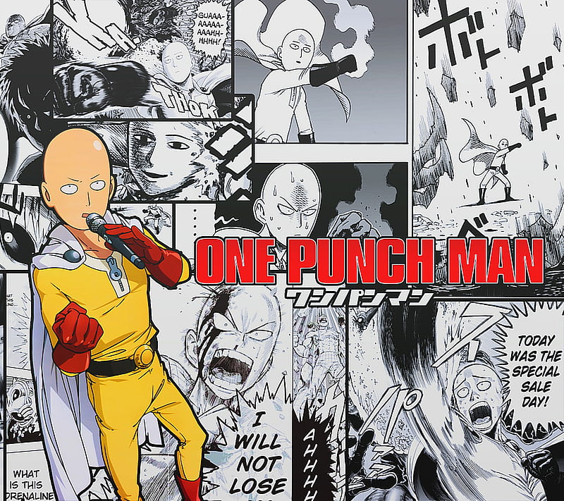 2560x1440 Resolution Saitama All One-Punch Man Art 1440P